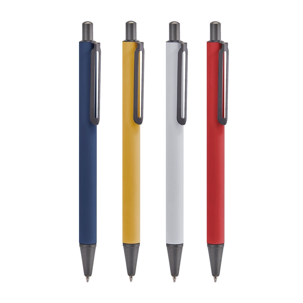 Bolígrafos metálicos de colores